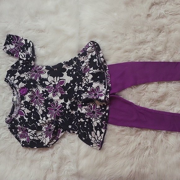 OSH KOSH Toddler girls matching set- long sleeve tunic and leggings size 2T - Picture 1 of 6